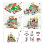  Đồ chơi Cubic Fun - Xếp hình 3D - The Church of The Savior on Spilled Blood MC148H 