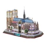  Đồ chơi Cubic Fun - Xếp hình 3D - Led Notre Dame De Paris L173h 