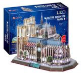  Đồ chơi Cubic Fun - Xếp hình 3D - Led Notre Dame De Paris L173h 