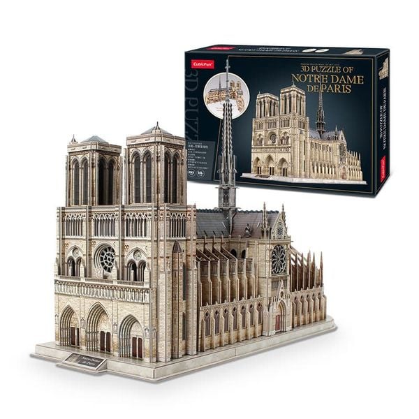  Đồ chơi Cubic Fun - Xếp hình 3D - Notre Dame De Paris MC260H 