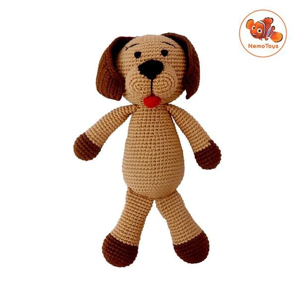 Baby Chó GaGa - Thú len Handmade 