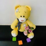  GẤU POOH VÀNG – Thú bông bằng len – Thú len nhồi bông Amigurumi – NemoToys NemoHandmade 