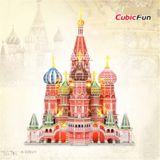  Đồ chơi Cubic Fun - Xếp hình 3D - St basil cathedral L519h 