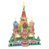 Đồ chơi Cubic Fun - Xếp hình 3D - St basil cathedral L519h 