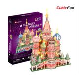  Đồ chơi Cubic Fun - Xếp hình 3D - St basil cathedral L519h 