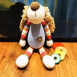  CHÓ POODLE TAI XÙ - 42CM - Thú bông bằng len handmade, Thú len nhồi bông Amigurumi, Búp bê len handmade cao cấp NemoToys 