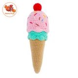  Kem Ốc Quế - Đồ chơi bằng len Handmade 