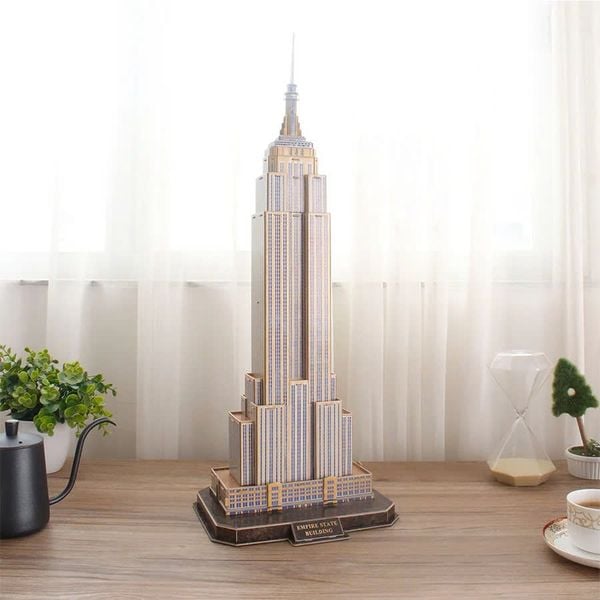  Đồ chơi Cubic Fun - Xếp hình 3D - Empire kèm sách DS0977h 
