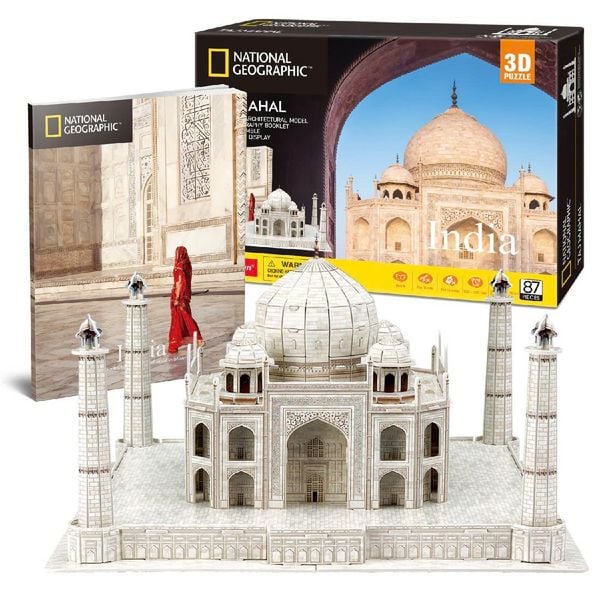  Đồ chơi Cubic Fun - Xếp hình 3D - Taj Mahal - kèm sách DS0981h 