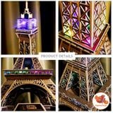  Mô hình giấy 3D CubicFun - Tháp Eiffel - Pháp (MC091h) 
