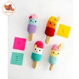  Đồ chơi bằng len Handmade - Kem Que 