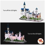  Mô hình giấy 3D CubicFun - Led lâu đài cổ tích Đức - Neuschwanstein castle (L174h) 