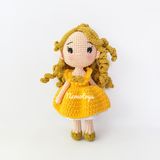  CÔNG CHÚA DISNEY - Búp bê len Amigurumi, Búp bê bằng len handmade NemoToys 