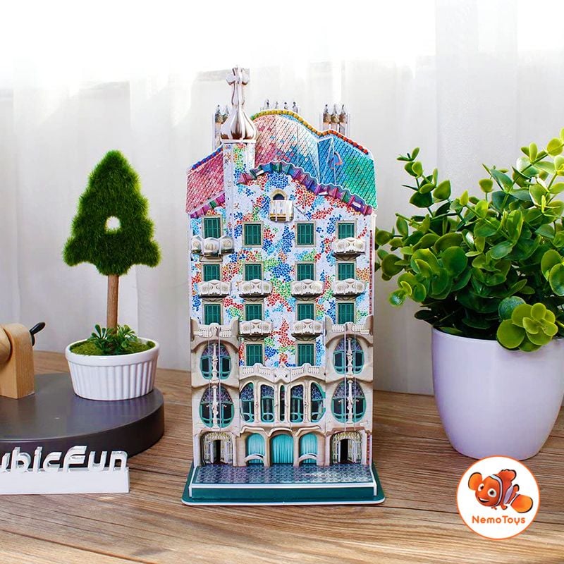  Đồ chơi Cubic Fun - Xếp hình 3D - Casa Batllo C240h 