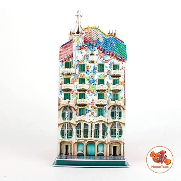  Đồ chơi Cubic Fun - Xếp hình 3D - Casa Batllo C240h 