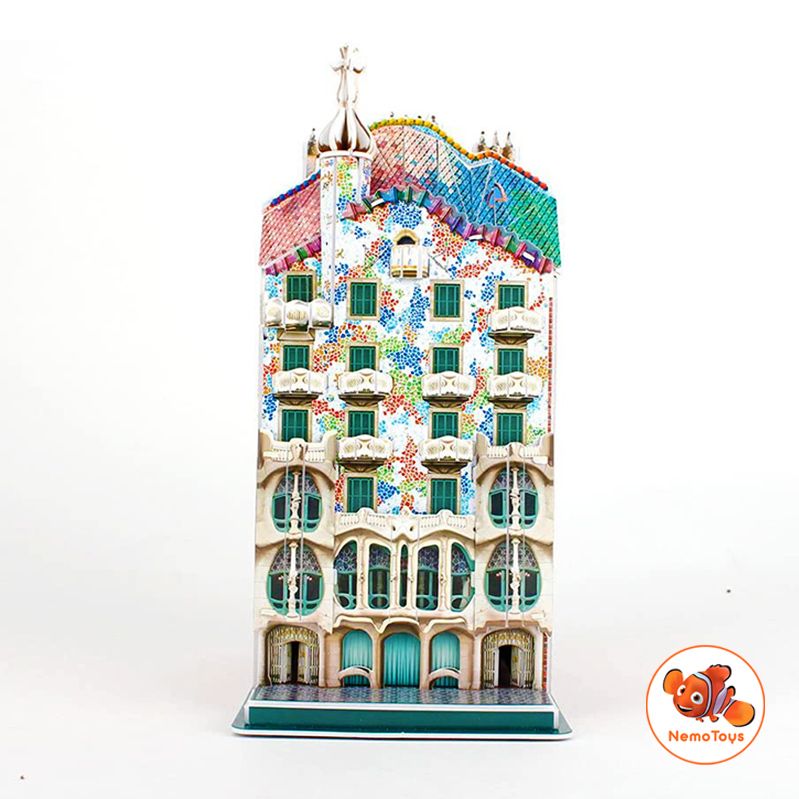  Đồ chơi Cubic Fun - Xếp hình 3D - Casa Batllo C240h 