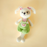  CHÓ BOBBY GÁI- Thú bông bằng len handmade NemoToys, Thú len nhồi bông Amigurumi 