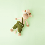  TRÂU HIỀN LÀNH - PHIÊN BẢN XANH LÁ - Thú bông bằng len – Thú len nhồi bông Amigurumi – NemoToys NemoHandmade 