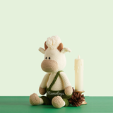 TRÂU HIỀN LÀNH - PHIÊN BẢN XANH LÁ - Thú bông bằng len – Thú len nhồi bông Amigurumi – NemoToys NemoHandmade 