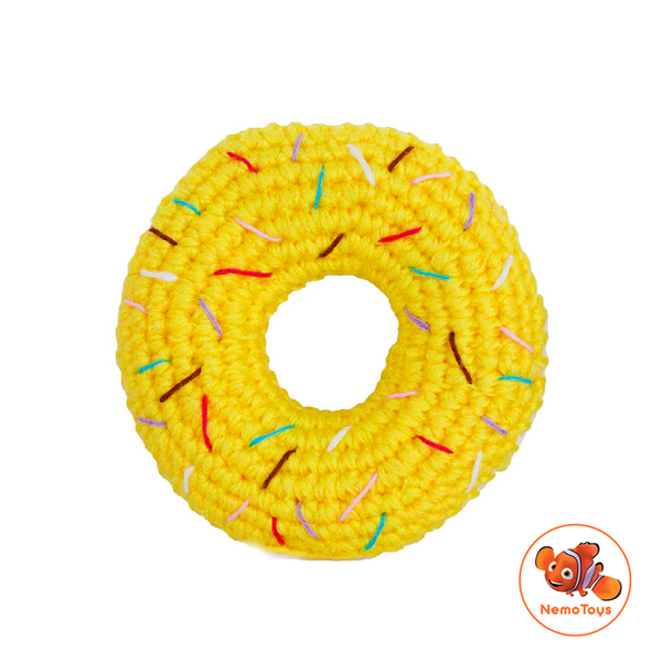  Đồ chơi bằng len Handmade -Donut 