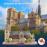 Đồ chơi Cubic Fun - Xếp hình 3D - Nhà Thờ Đức Bà Paris DS0986h 