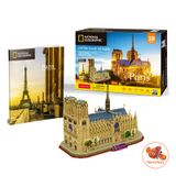  Đồ chơi Cubic Fun - Xếp hình 3D - Nhà Thờ Đức Bà Paris DS0986h 