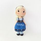  CÔNG CHÚA DISNEY - Búp bê len Amigurumi, Búp bê bằng len handmade NemoToys 