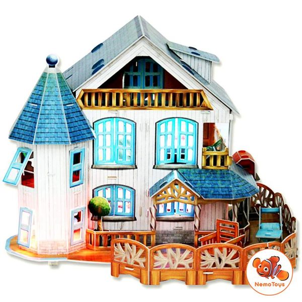  Mô hình giấy 3D CubicFun - Biệt thự Rural Villa - P635h 