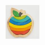  Đồ chơi gỗ xuất khẩu -  Ghép hình táo 