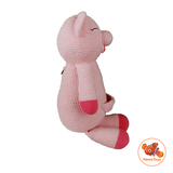  Thú len Handmade - Heo Mẹ Bồng Con Pinky Pig And Baby Pig 