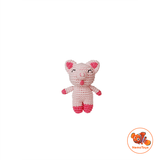  Thú len Handmade - Heo Mẹ Bồng Con Pinky Pig And Baby Pig 