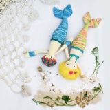  Nàng Tiên Cá Linda - Búp bê len Handmade 