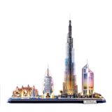  Đồ chơi Cubic Fun - Xếp hình 3D - Led Cityline Dubai L523h 