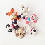 MÓC KHÓA ĐỘNG VẬT ĐÁNG YÊU - Móc khóa bằng len 