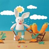  Thú Len Handmade - Thỏ Kita 