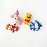  GẤU POOD VÀ NHỮNG NGƯỜI BẠN - Móc khóa bằng len 