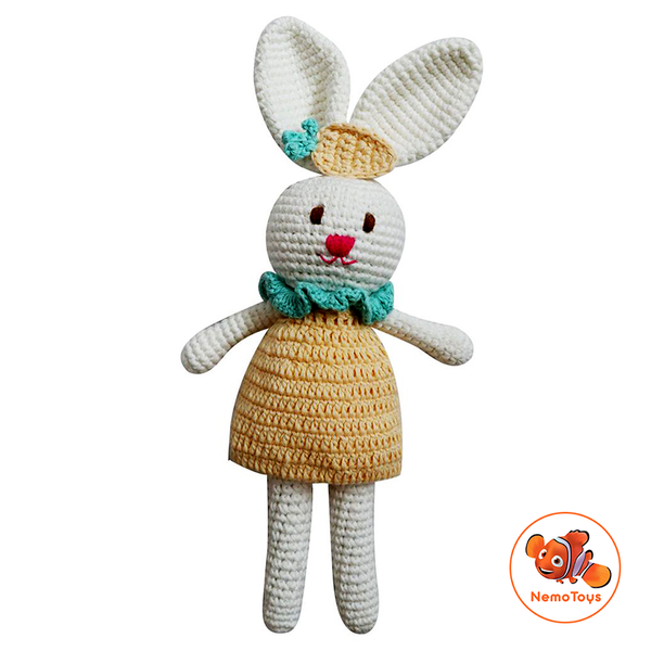  Thú len Handmade - Thỏ Cà Rốt 