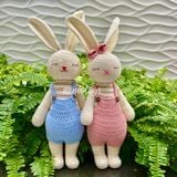  THỎ LALA - Thú bông bằng len – Thú len nhồi bông Amigurumi – NemoToys NemoHandmade 