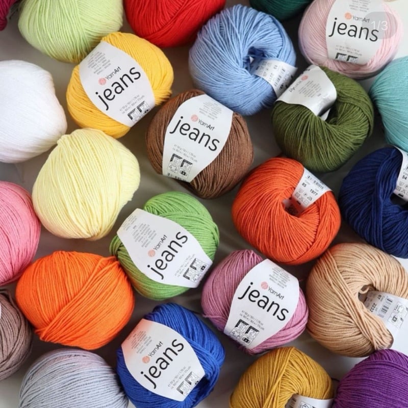  Len Jeans YarnArt Thổ Nhĩ Kỳ - Mua từ 10 cuộn/màu 