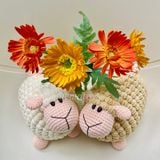  CỪU Ú NU (30CM) - Thú bông bằng len handmade, Thú len Amigurumi, Búp bê len handmade 