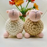  CỪU Ú NU (30CM) - Thú bông bằng len handmade, Thú len Amigurumi, Búp bê len handmade 