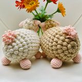  CỪU Ú NU (30CM) - Thú bông bằng len handmade, Thú len Amigurumi, Búp bê len handmade 