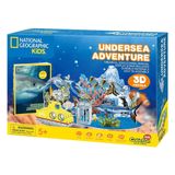  Đồ chơi Cubic Fun - Xếp hình 3D - National Geographic- Undersea Adventure DS0974h 