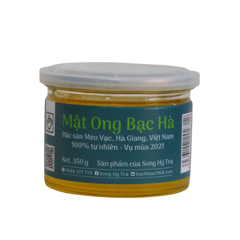 Mật ong Bạc hà - Lon PET