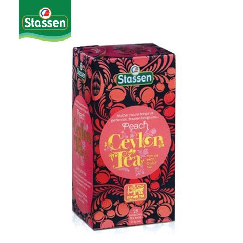 Stassen Peach Tea - Trà Đen Trái Đào Tiên
