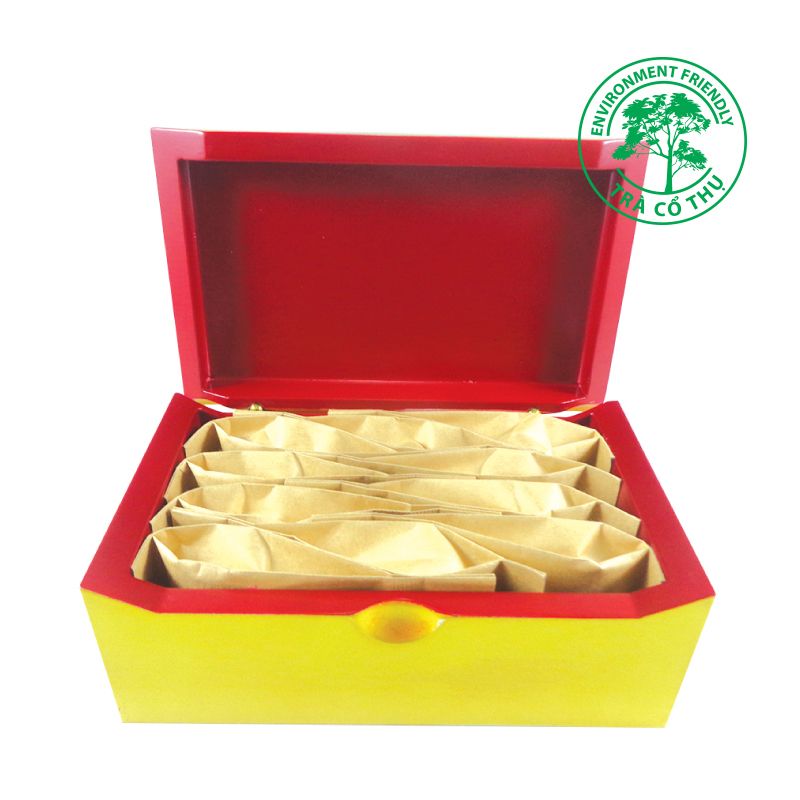 Trà Hồng Đào - Hộp Sơn Mài 80g