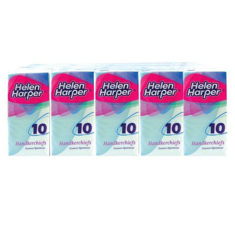 Khăn giấy không mùi 3 lớp Helen Harper - Lốc 10 gói