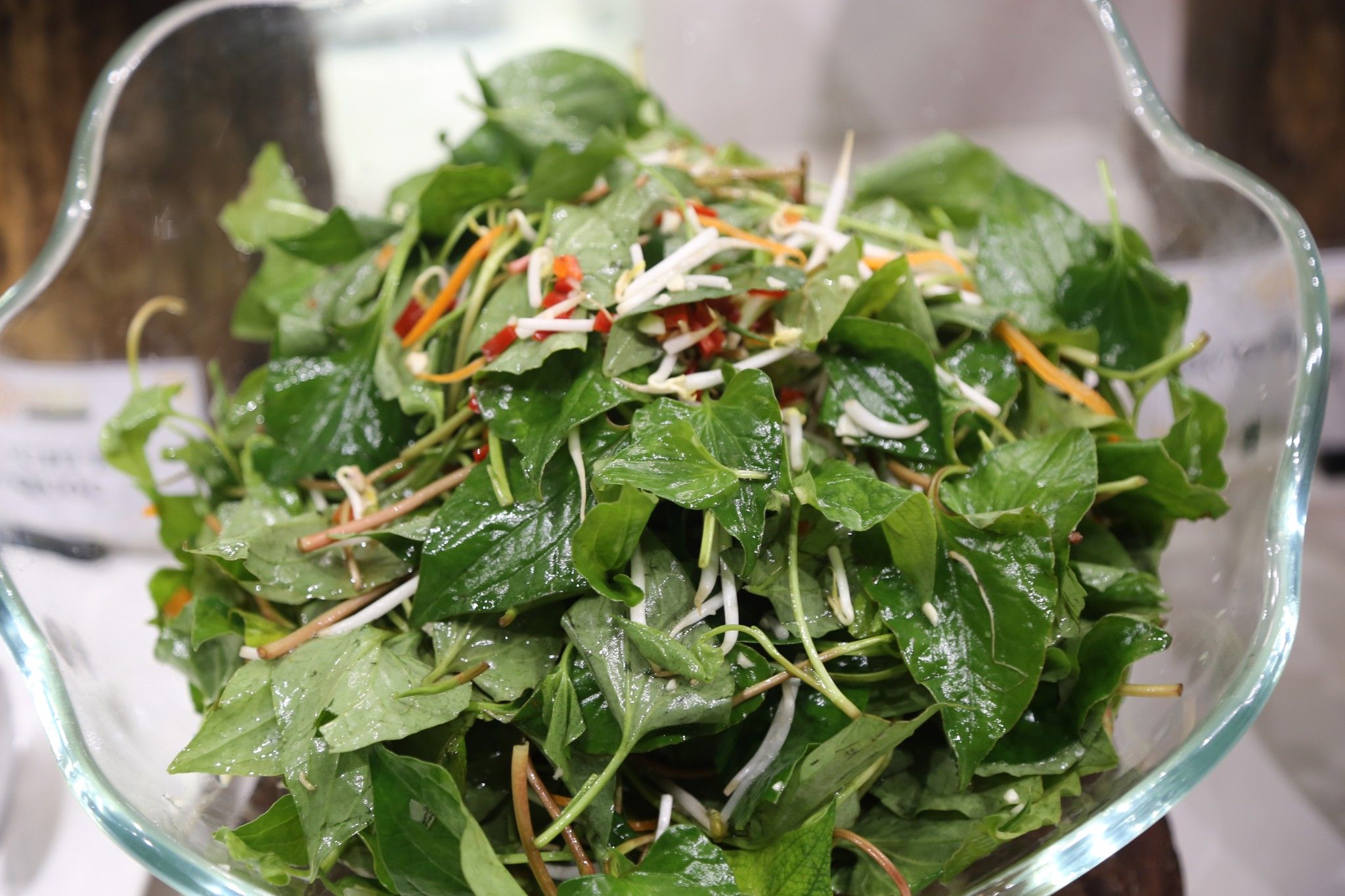 Salad rau riếp cá