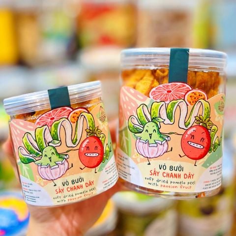 Vỏ Bưởi Sấy Chanh Dây