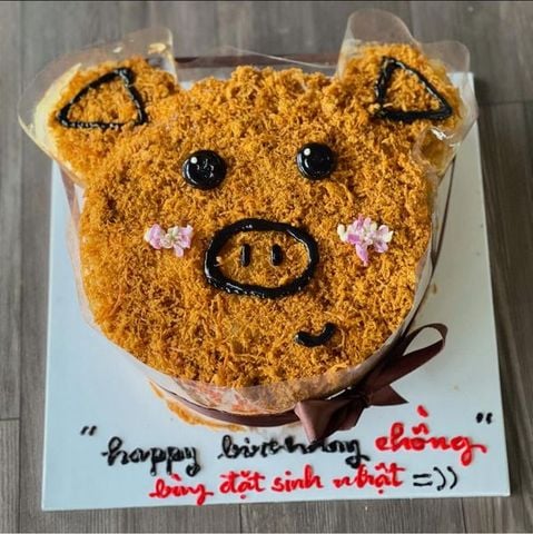 Bánh Bông Lan Bé Heo (Order trước 1 ngày)